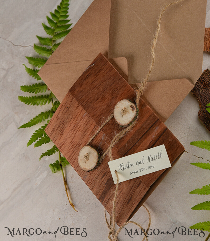 Affordable wedding invitations, fridge magnet invites