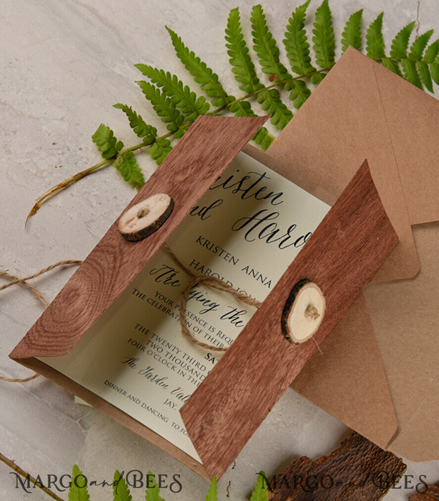 Affordable wedding invitations, fridge magnet invites
