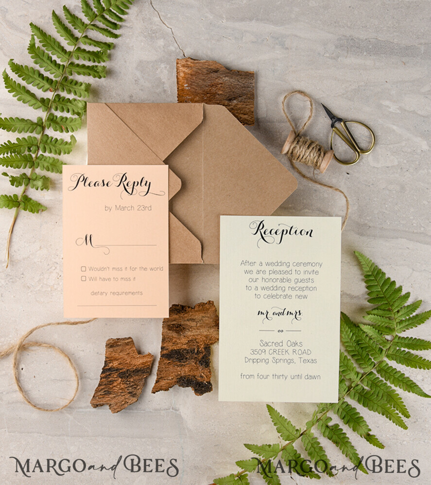 Custom wedding invitation, fridge magnet invites