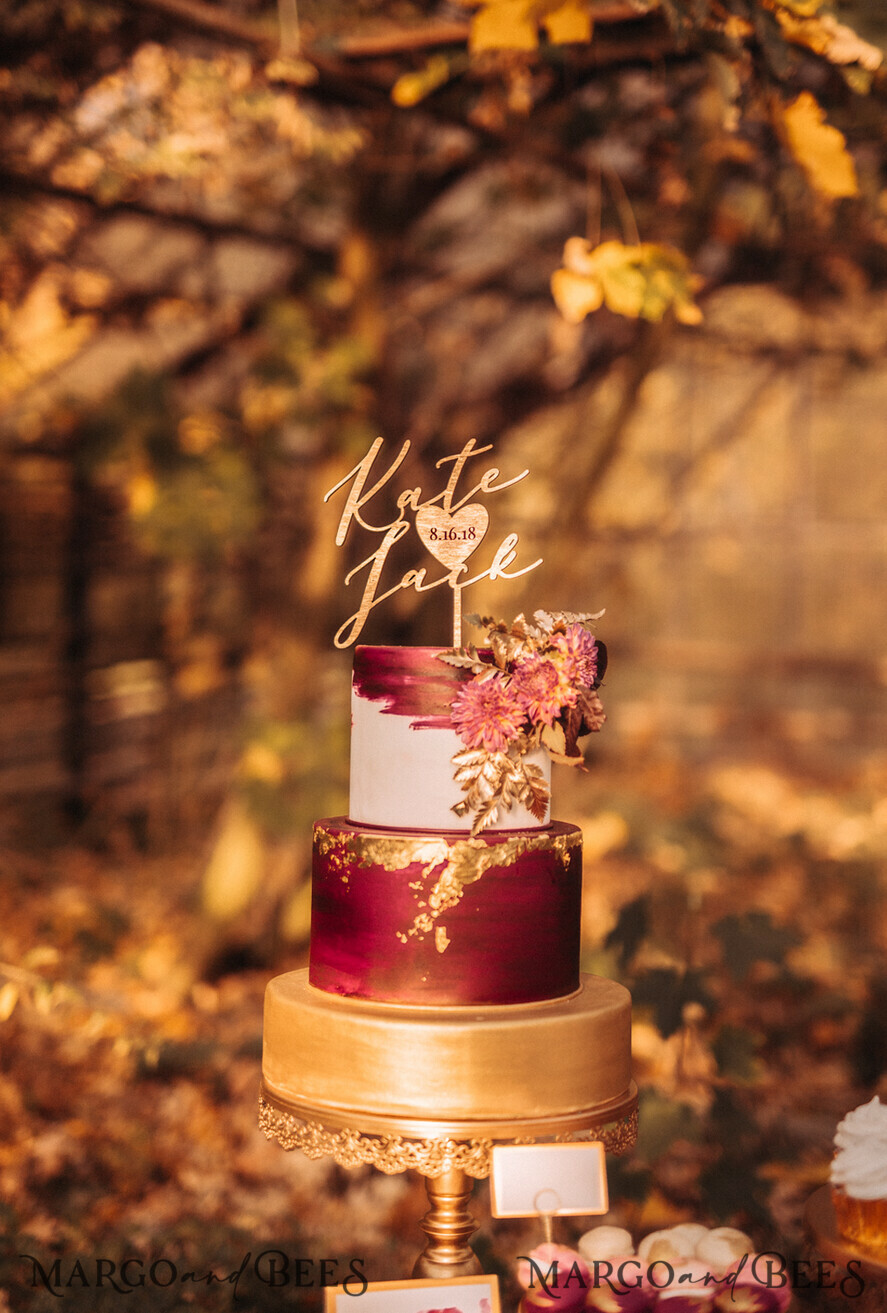 CAKE TOPPER gold cake topper, gold cake topper