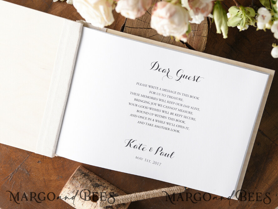 WEDDING GUEST BOOKS Rustic Wooden Engraved PhotoAlbum Preonalised wedding Guestbook, Boho Instant Photo Book Wooden Instax Wedding Photo Guestbook
