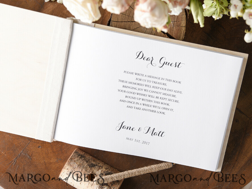 WEDDING GUEST BOOKS Rustic Wooden Engraved PhotoAlbum Presonalised Wedding Guest Book, Boho Instax Wedding Book Wooden Instax Photo Booth Album