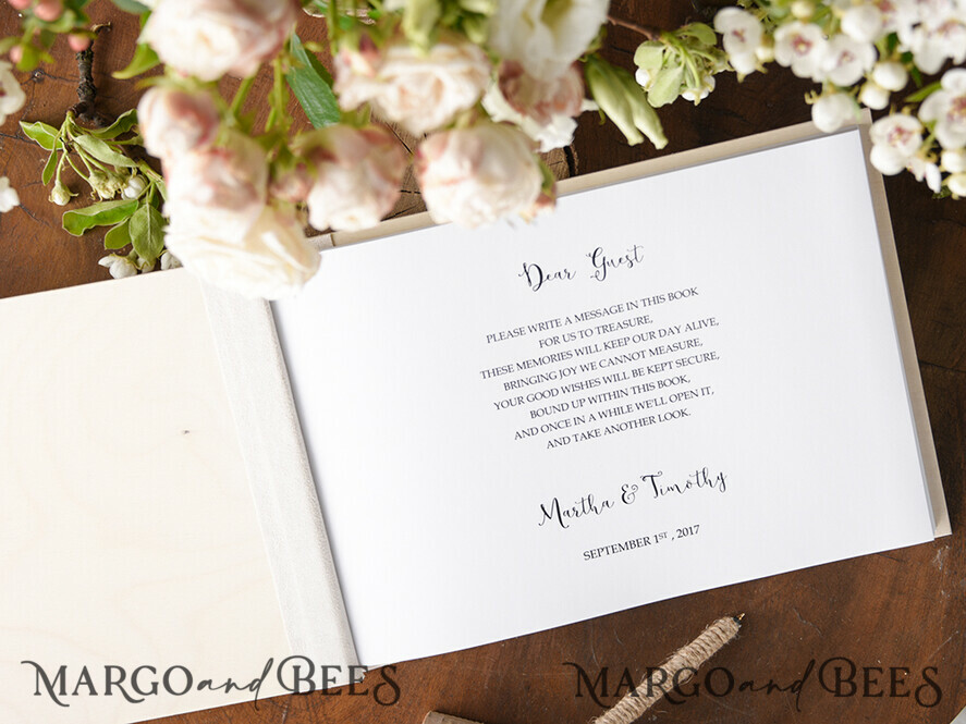 WEDDING GUEST BOOKS Rustic Wooden Engraved PhotoAlbum Rerto wedding guestbook, Wood Wedding Album Boho Photo Booth Book