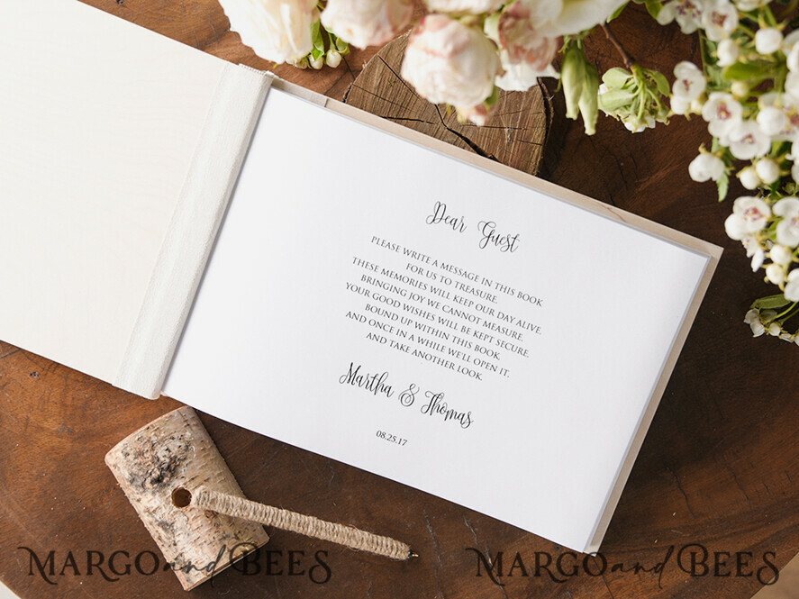 WEDDING GUEST BOOKS Rustic Wooden Engraved PhotoAlbum Preonalised wedding Guestbook, Rustic Instant Photo Book Wood Wedding Photo Guestbook