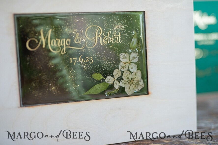WEDDING GUEST BOOKS Rustic Wooden Engraved PhotoAlbum Rerto wedding guestbook, Boho Instant Photo Book Wooden Instax Wedding Photo Guestbook