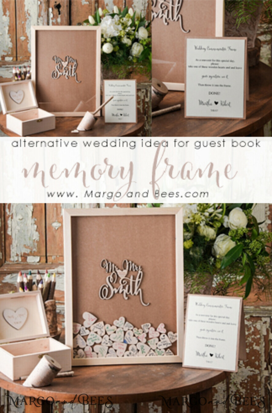Custom Wedding Guestbook, alternative