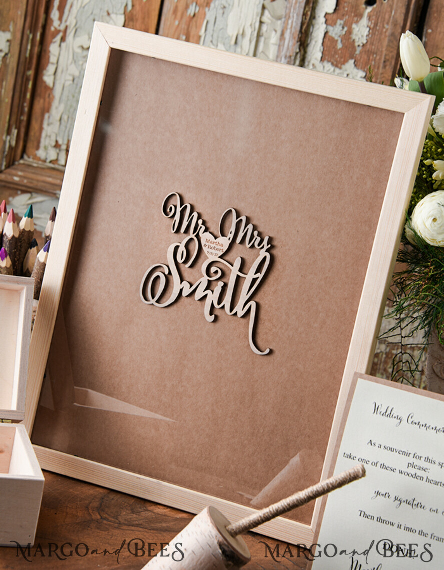 Custom Wedding Guestbook, alternative