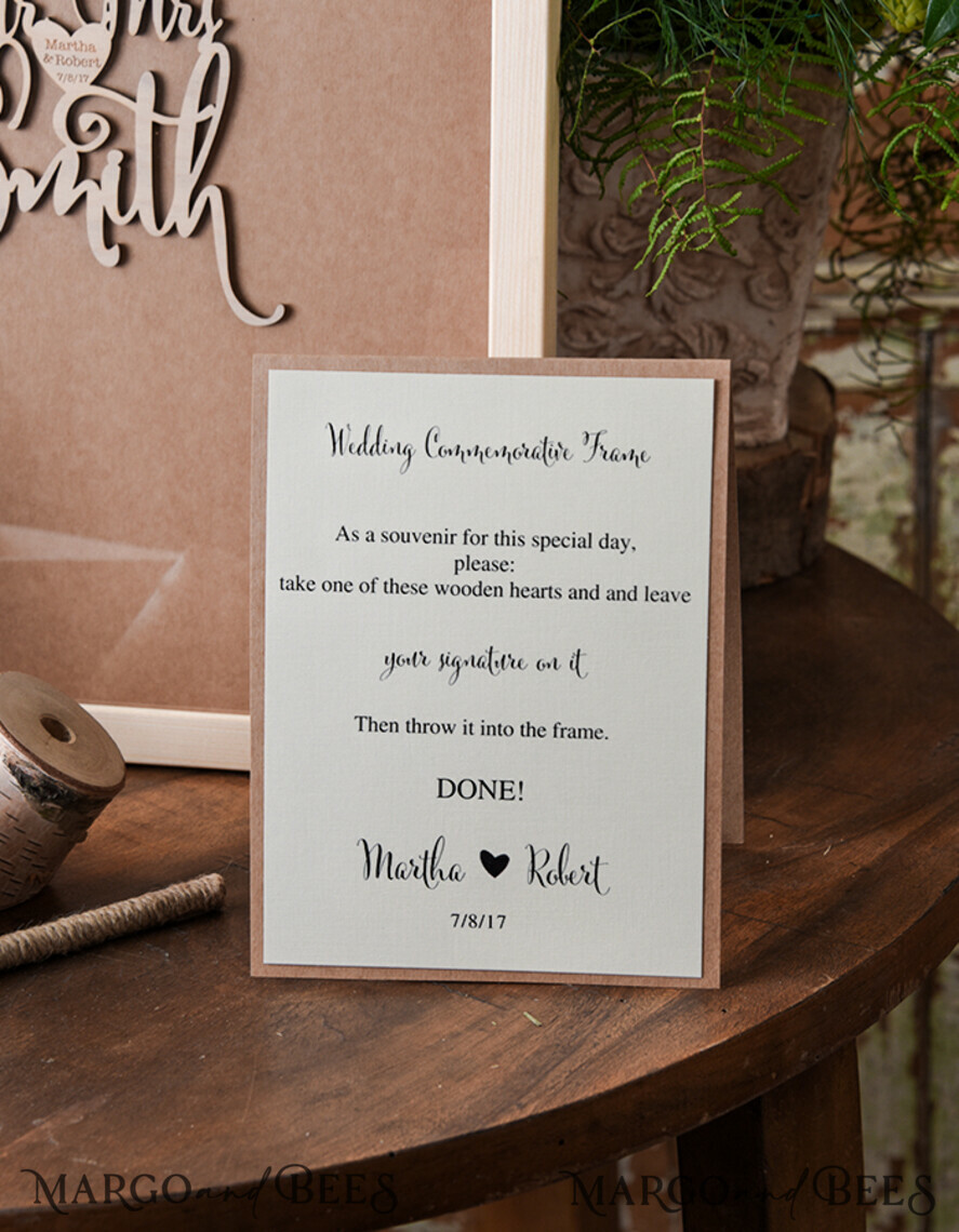 Custom Wedding Guestbook, alternative