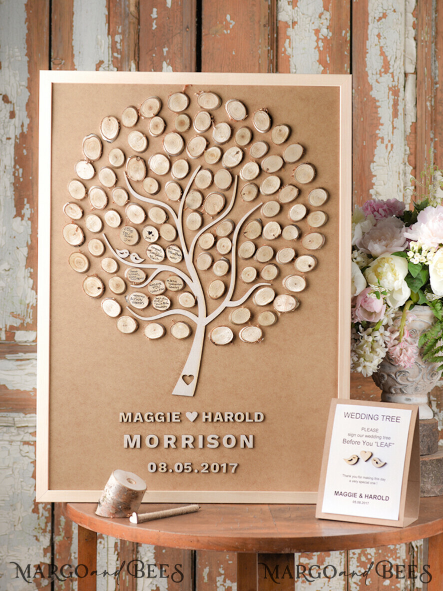 Presonalised Wedding Guest Book, alternative