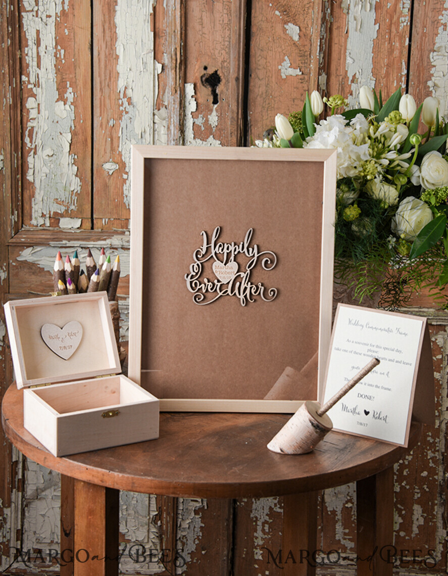 Presonalised Wedding Guest Book, alternative