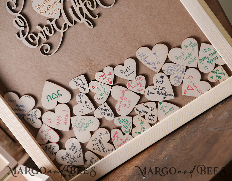 Presonalised Wedding Guest Book, alternative