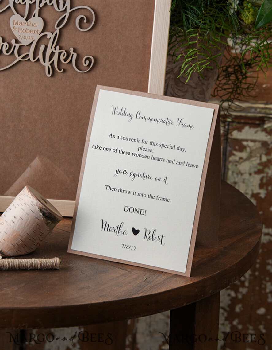 Presonalised Wedding Guest Book, alternative