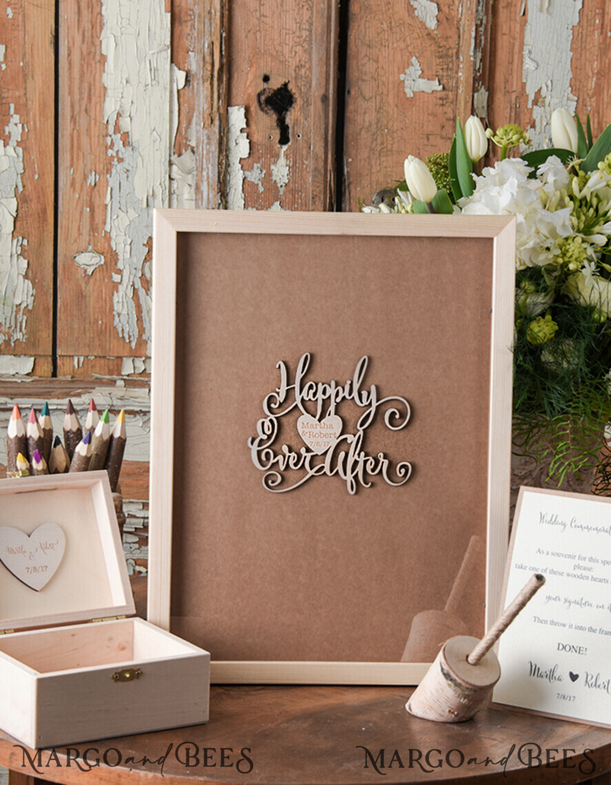 Presonalised Wedding Guest Book, alternative