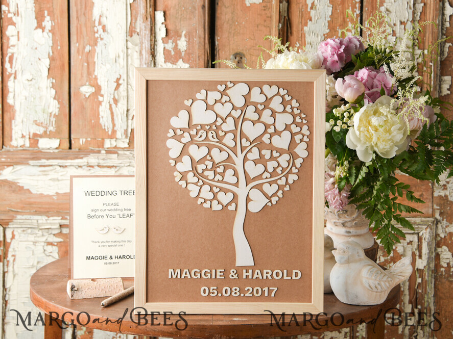 Rerto wedding guestbook, unique
