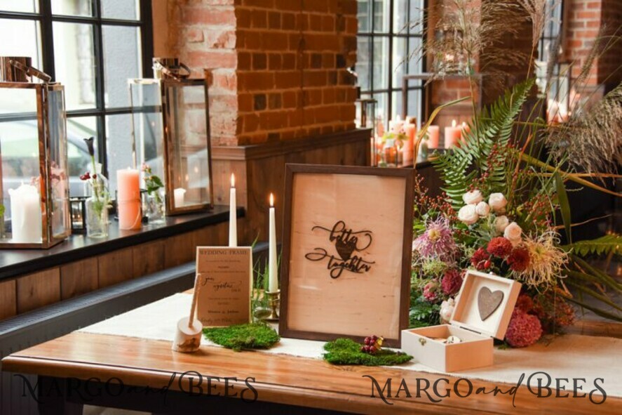 Custom Wedding Guestbook, alternative