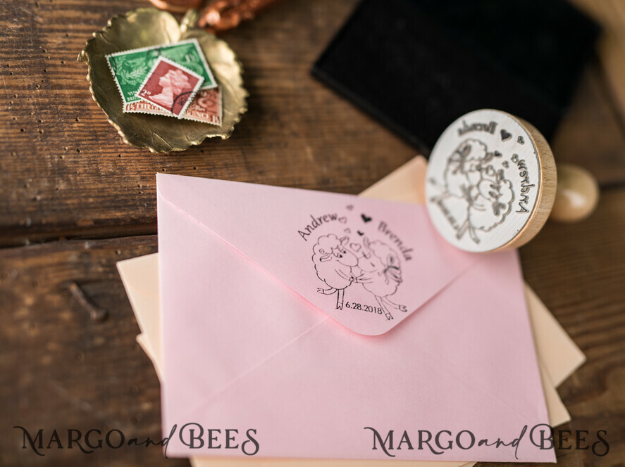 custom stamp, wooden stamp