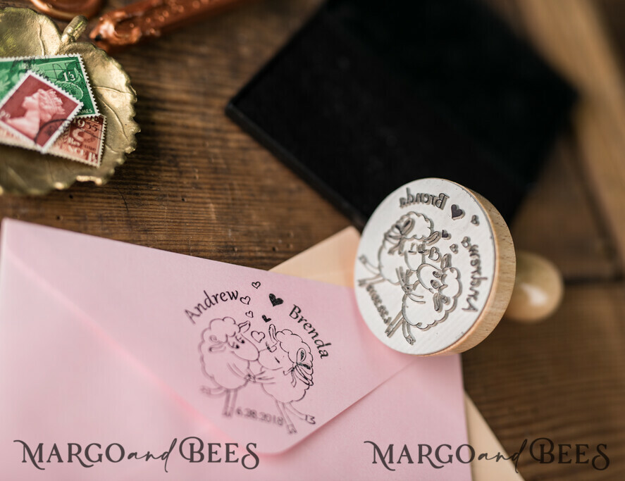 custom stamp, wooden stamp