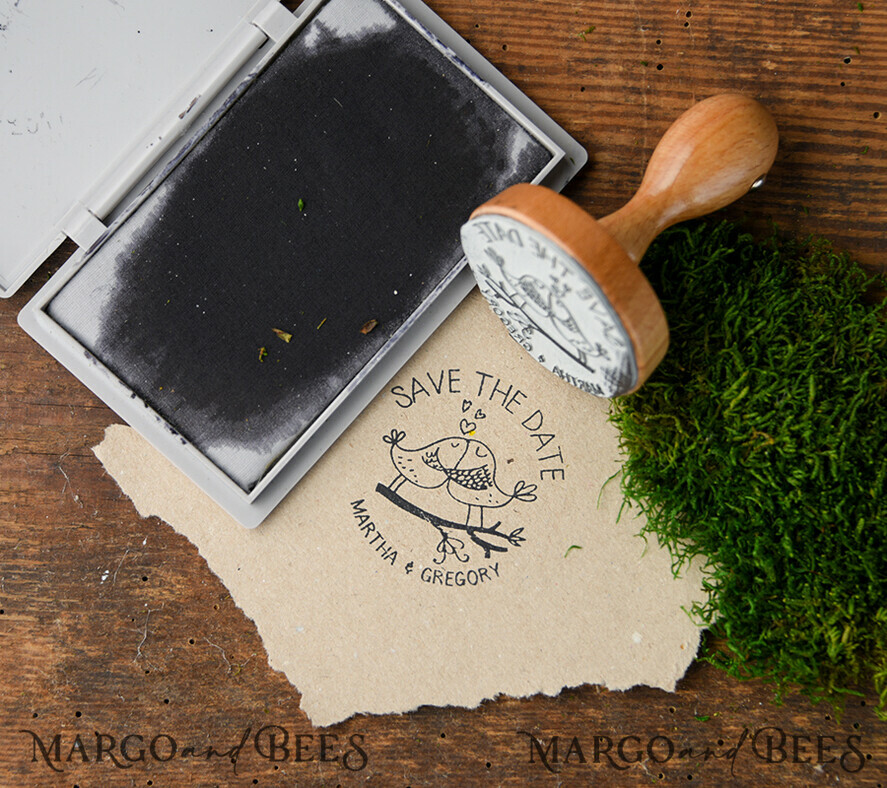 custom stamp, wooden stamp
