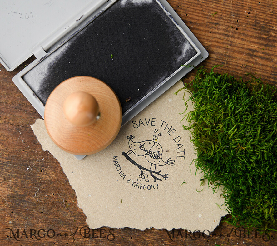 custom stamp, wooden stamp