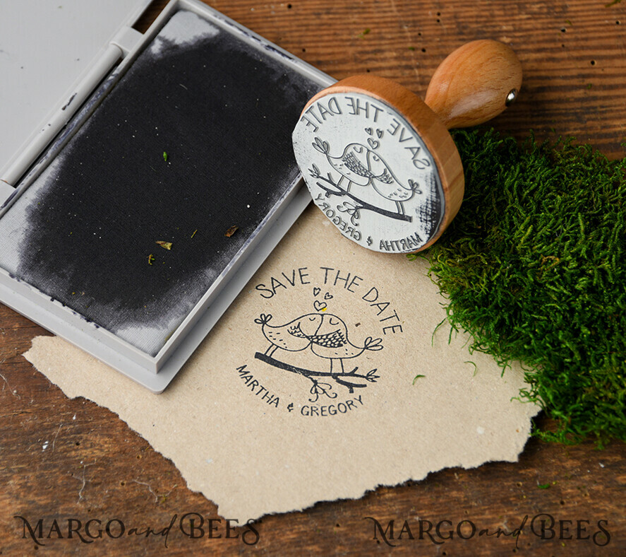custom stamp, wooden stamp