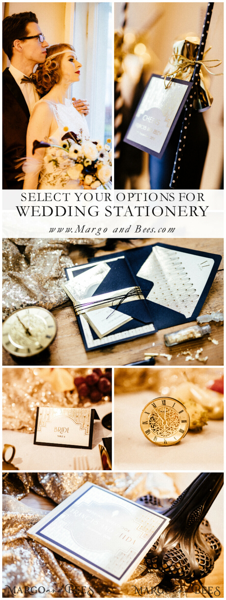 WEDDING GUEST BOOKS Luxury Glamour PhotoAlbum Presonalised Wedding Guest Book, Luxory Glamour Instant Photo Book Gold Glam Instax Wedding Photo Guestbook