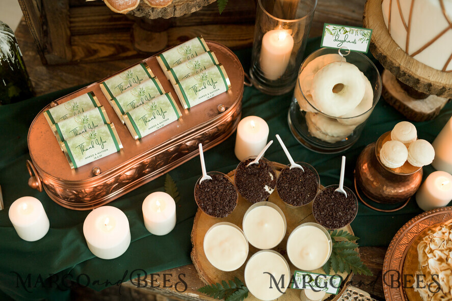 WEDDING FAVORS Wedding Favor Tags & Labels Wedding Thank You Favor Chocolate Personalized
