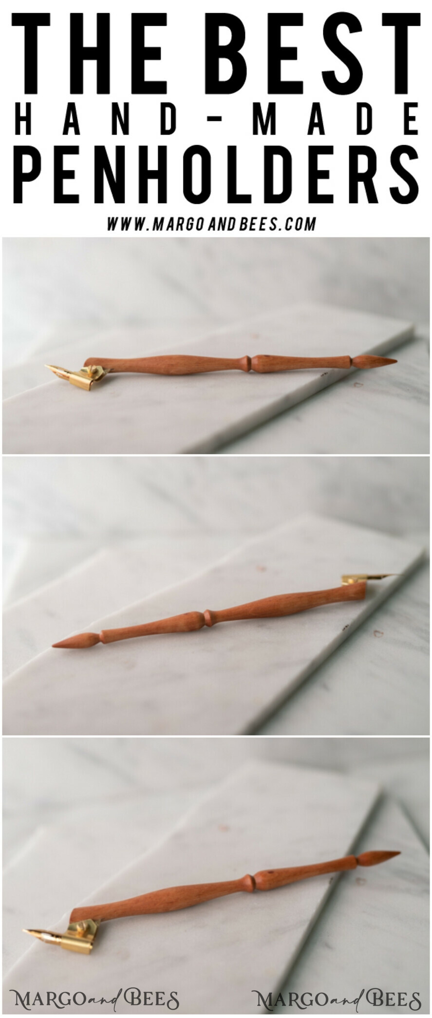WOODEN PENHOLDERS handwritten calligraphy pen holder