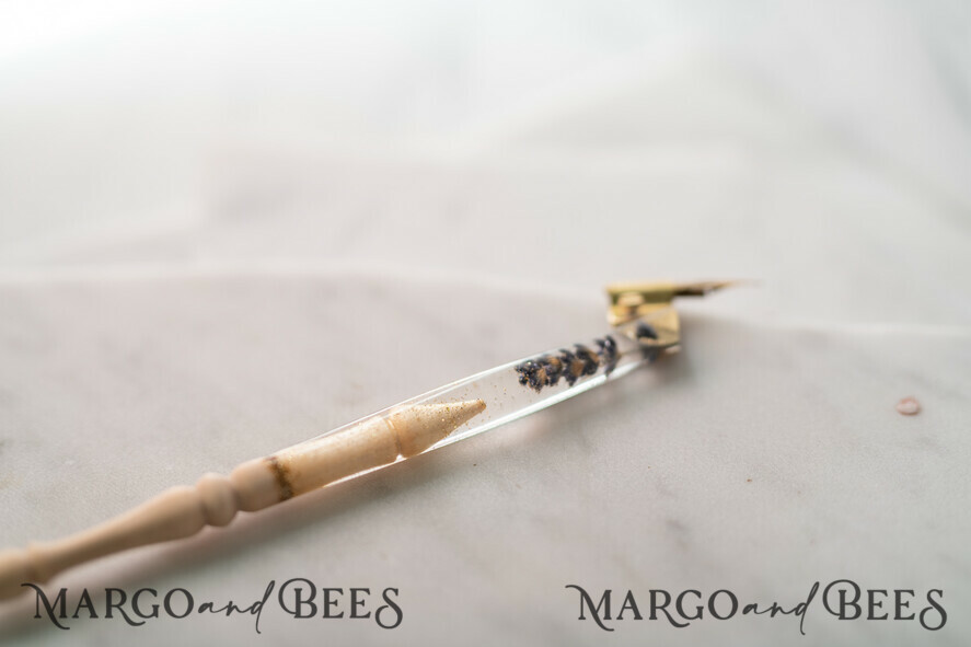 WOODEN PENHOLDERS Wood and resin English Oblique Pen, Handmade resin lavender Wooden Antique Dip Pen, Wood Oblique Calligraphy Pen Holder, perfect gift for her, practicing Quill
