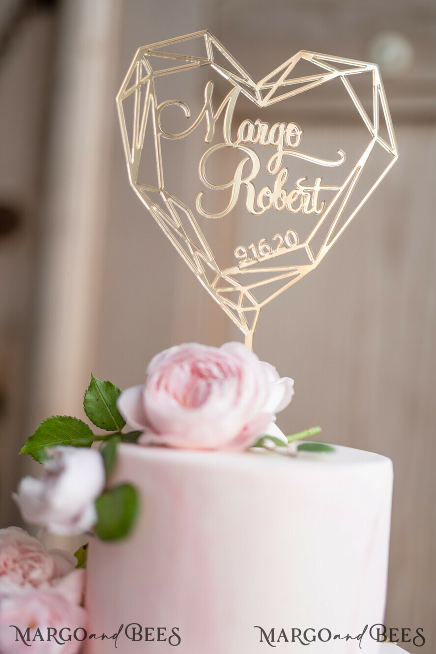 CAKE TOPPER Acrylic topper, lasercut cake topper