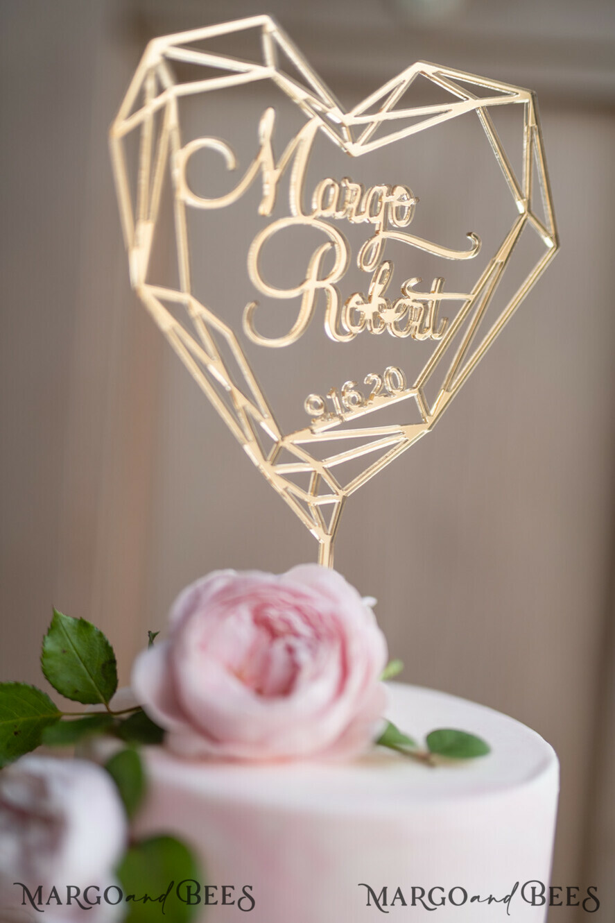 CAKE TOPPER Acrylic topper, lasercut cake topper