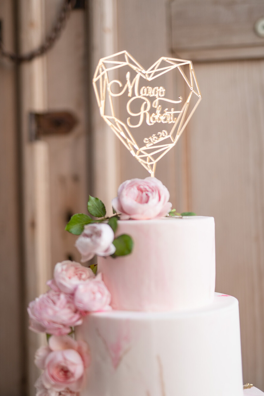 CAKE TOPPER Acrylic topper, lasercut cake topper