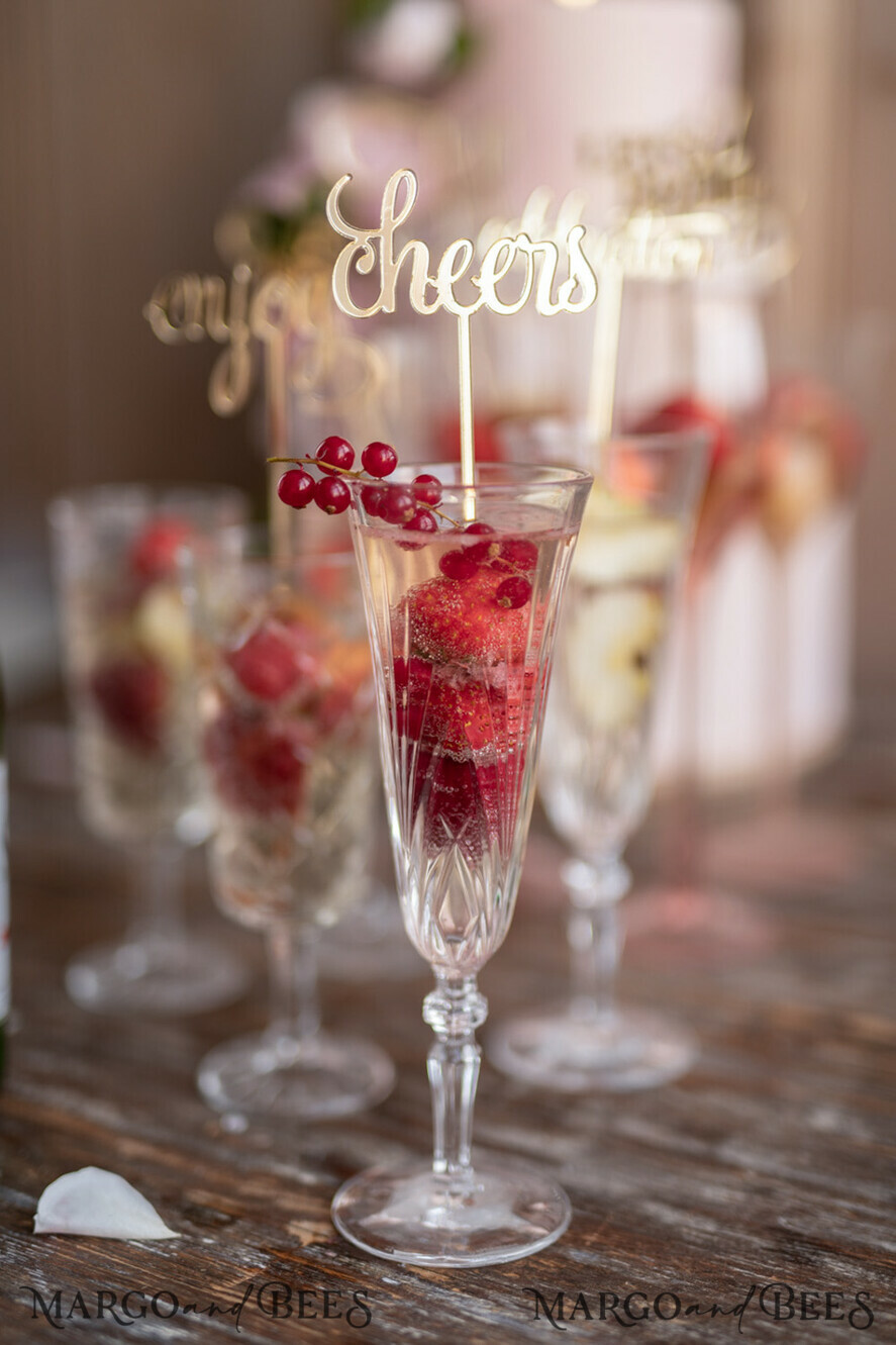 CAKE TOPPER drink toppers topper, drink labels