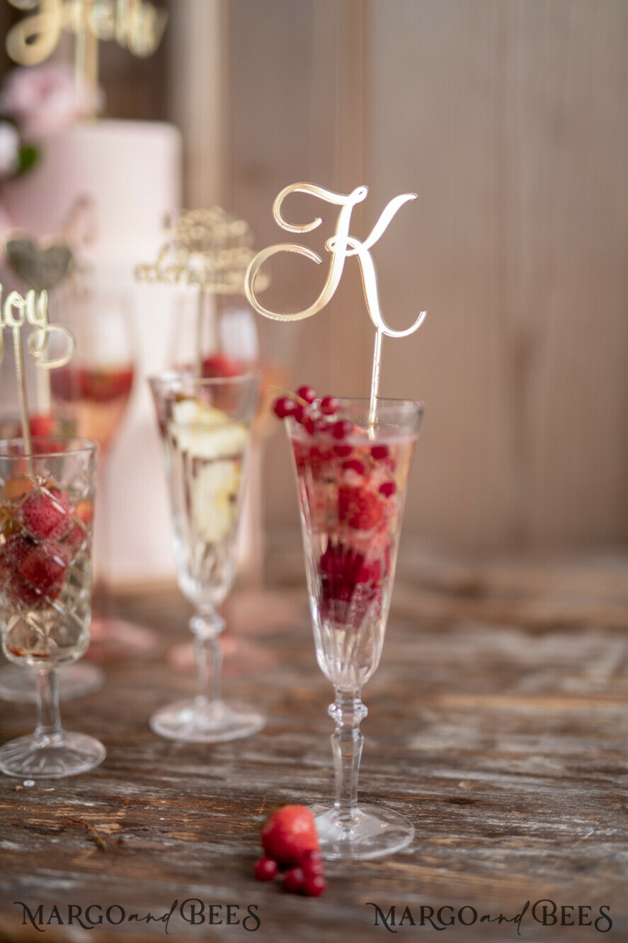 CAKE TOPPER drink toppers topper, drink labels