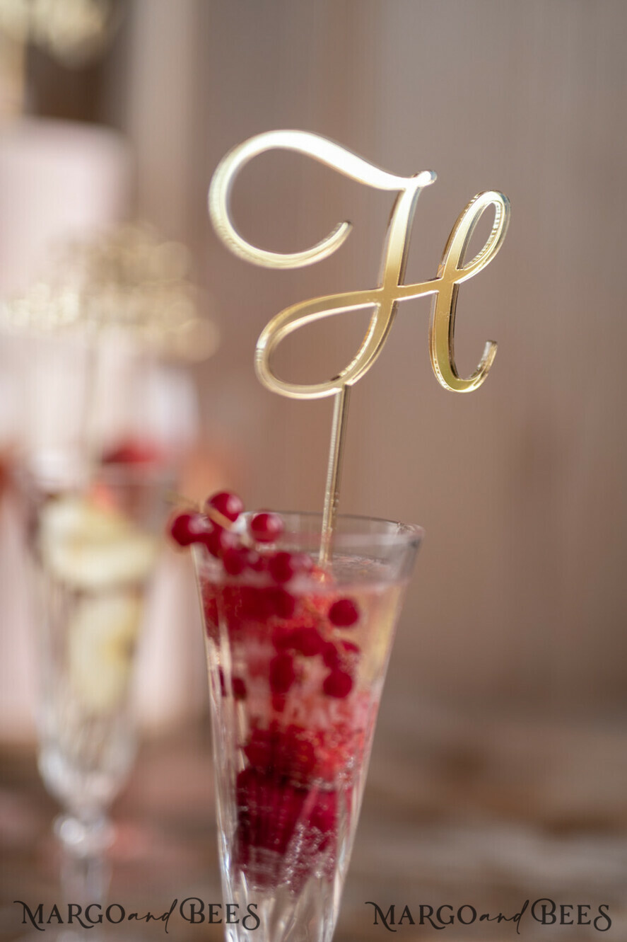 CAKE TOPPER drink toppers wedding cake topper, drink labels
