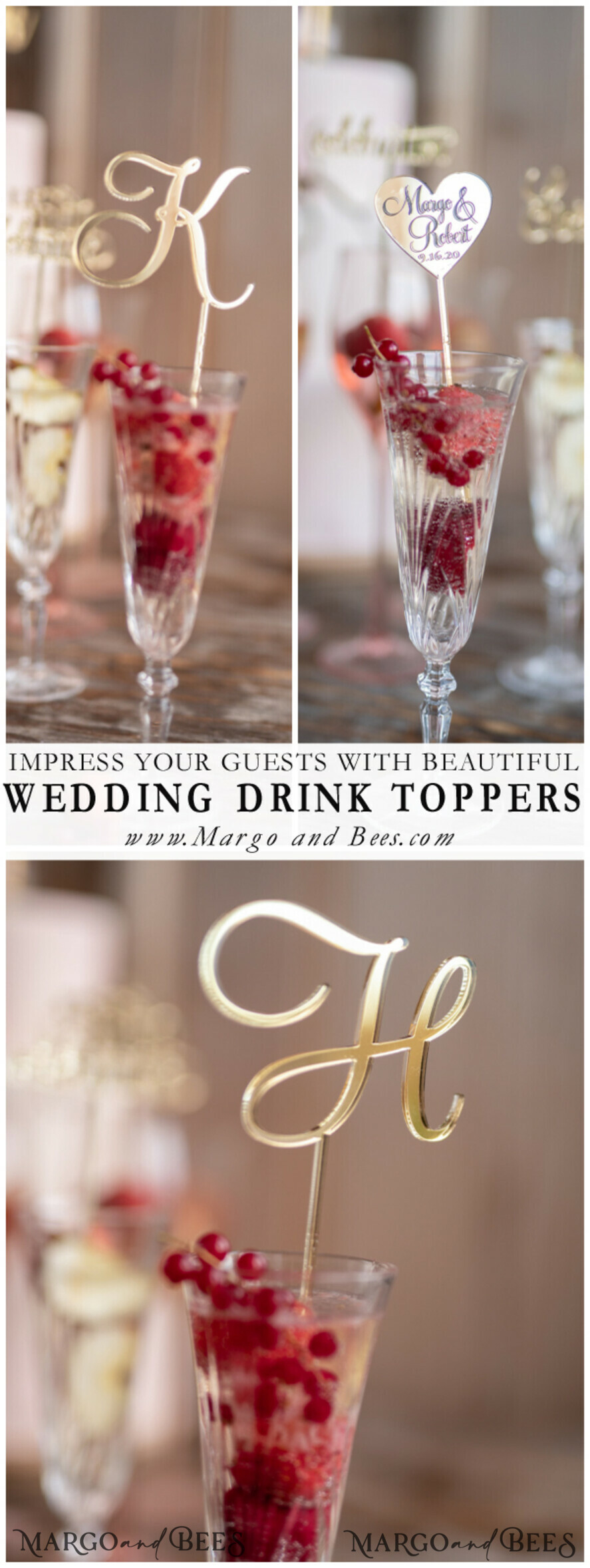 CAKE TOPPER drink toppers wedding cake topper, drink labels