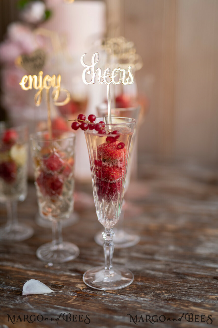 CAKE TOPPER drink toppers cake topper, drink labels