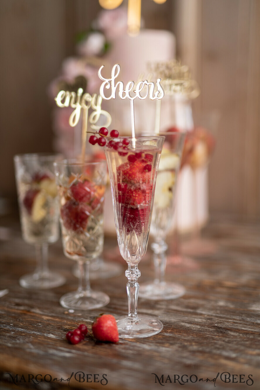 CAKE TOPPER drink toppers cake topper, drink labels