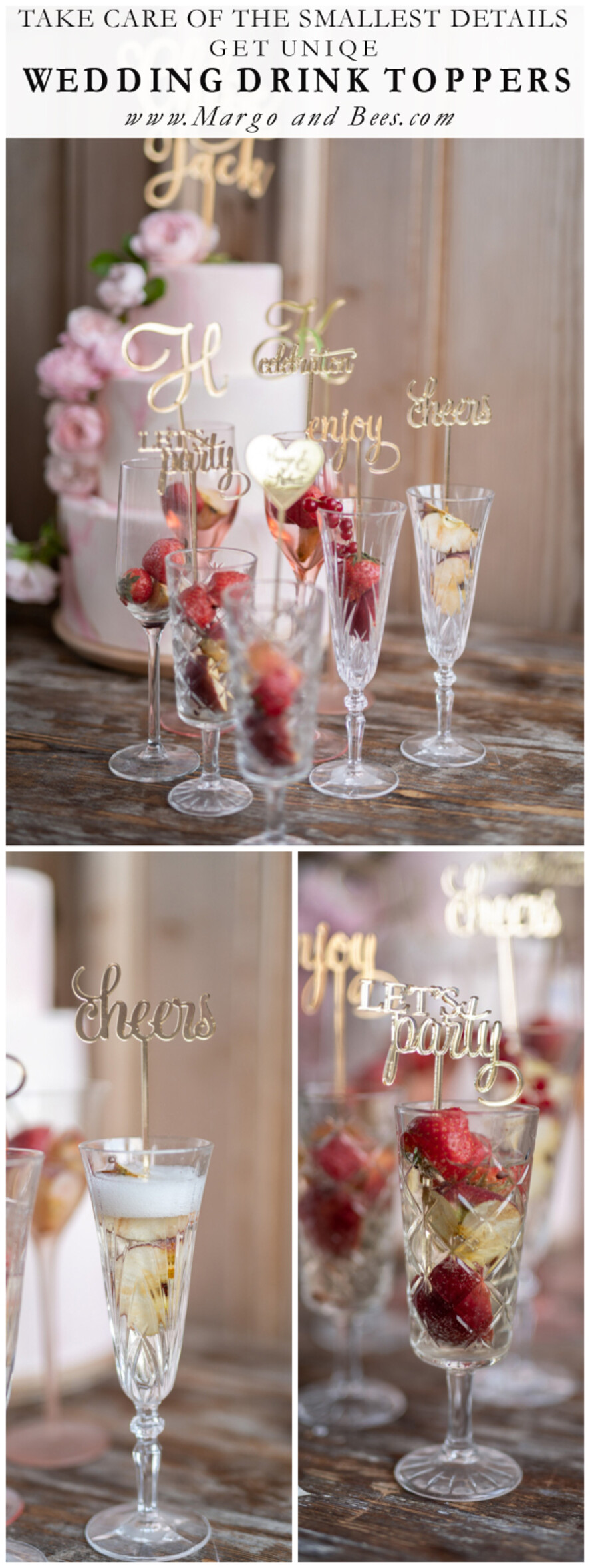 CAKE TOPPER drink toppers cake topper, drink labels