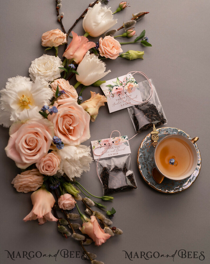 wedding favor ideas, Personalized Tea Bag