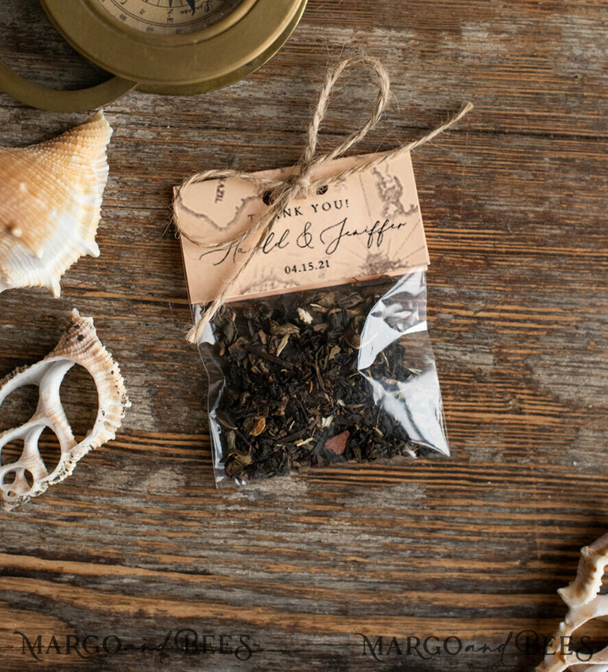 WEDDING FAVORS Wedding Favor Tea Bags cute wedding favor cards, Thank You Tea Bags
