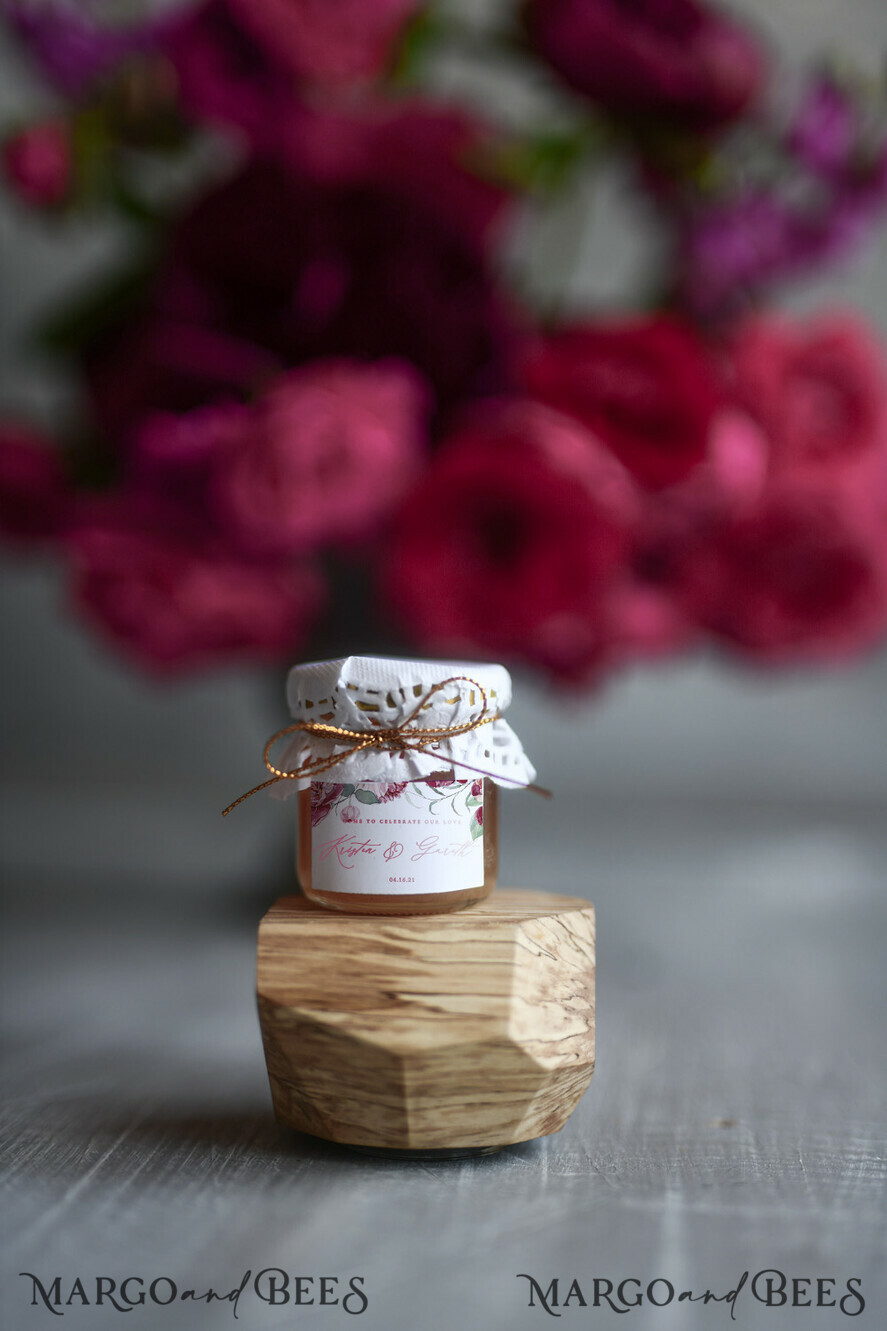 WEDDING FAVORS Wedding Favors Honey Jars cute wedding favor cards, natural honey jars