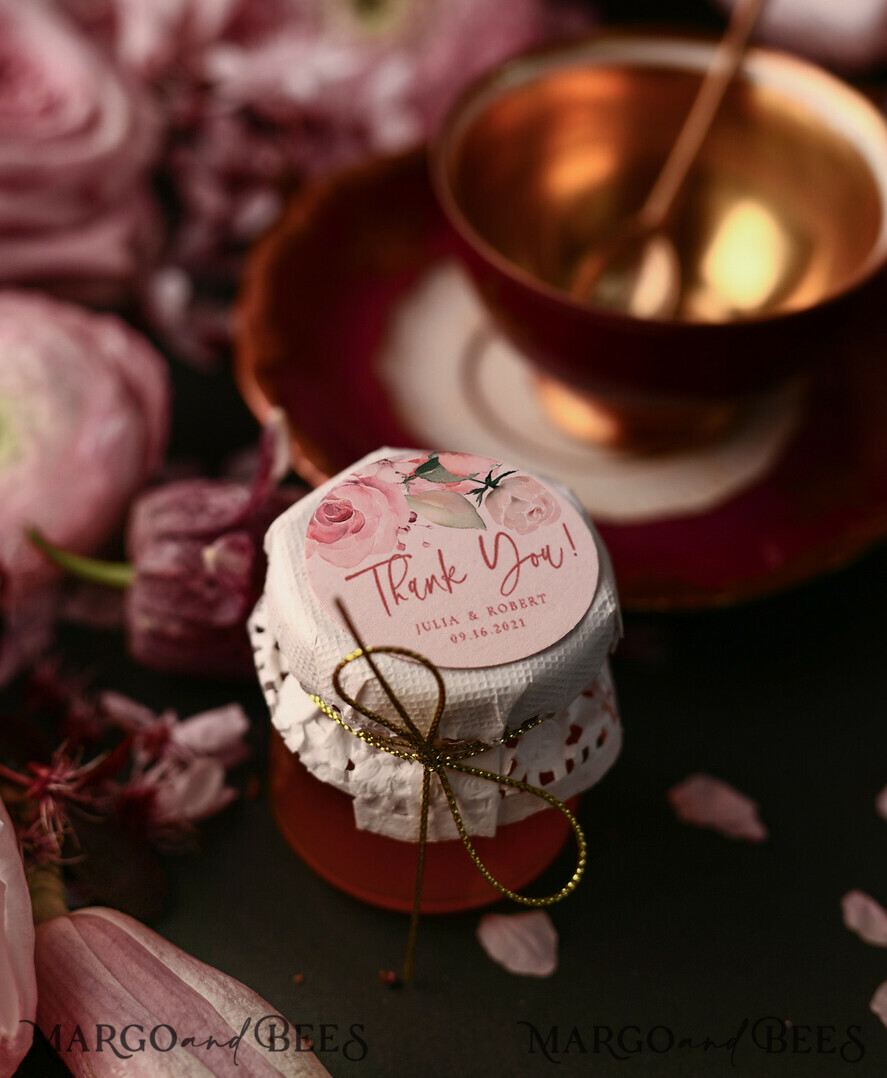 WEDDING FAVORS Wedding Favors Honey Jars Wedding Honey Favor, Wedding Honey Jar, Thank You Wedding Favor