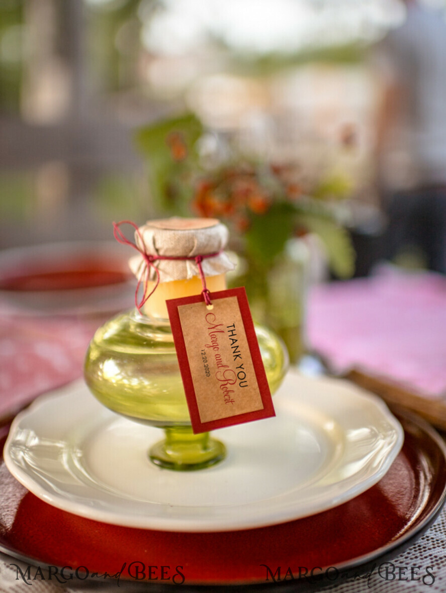 WEDDING FAVORS Wedding Favors Honey Jars Wedding Favor Ideas Thank You Favors Personalized Honey Jar for your guests