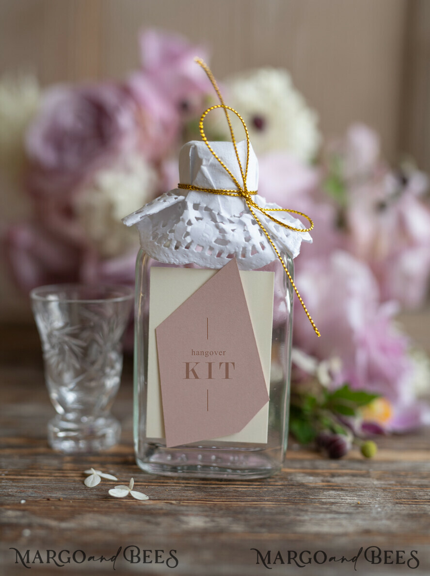 WEDDING FAVORS wedding hangover kits romantic wedding favors, hangover kit i regret nothing
