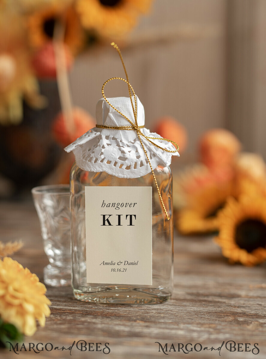 WEDDING FAVORS wedding hangover kits wedding favor ideas, hangover kit for day after