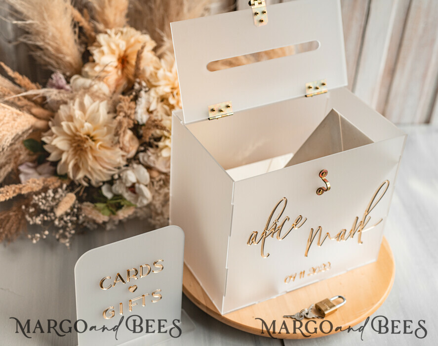 CARD BOXES acrylic Cards box Elegant Frozen wedding Set acrylic card box with Lock and sign cards & gifts, Personalized Wedding Card Box, Clear Card Box, Wedding Card Box with Lid, Wedding Money Box, Wedding Card Holder