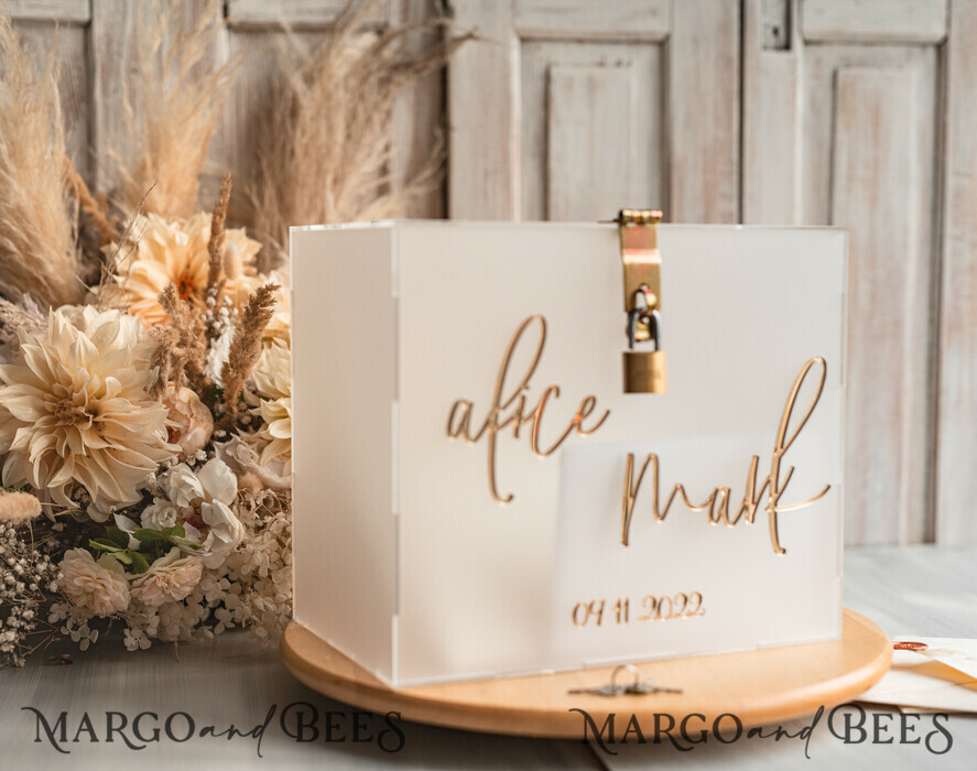 CARD BOXES acrylic Cards box Frozen wedding wishing well acrylic money gift card box, Personalized Wedding Card Box, Acrylic Card Box, Wedding Card Box with Lid, Wedding Money Box, Wedding Card Box, Wedding Card Holder