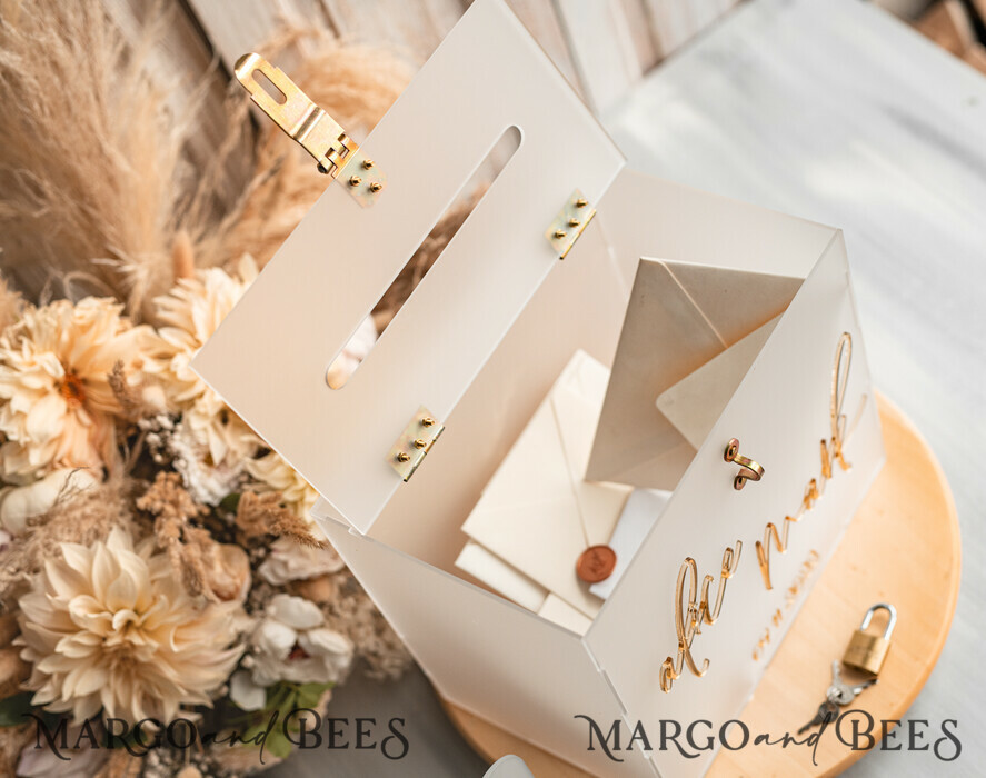 CARD BOXES acrylic Cards box Frozen wedding wishing well acrylic money gift card box, Personalized Wedding Card Box, Acrylic Card Box, Wedding Card Box with Lid, Wedding Money Box, Wedding Card Box, Wedding Card Holder