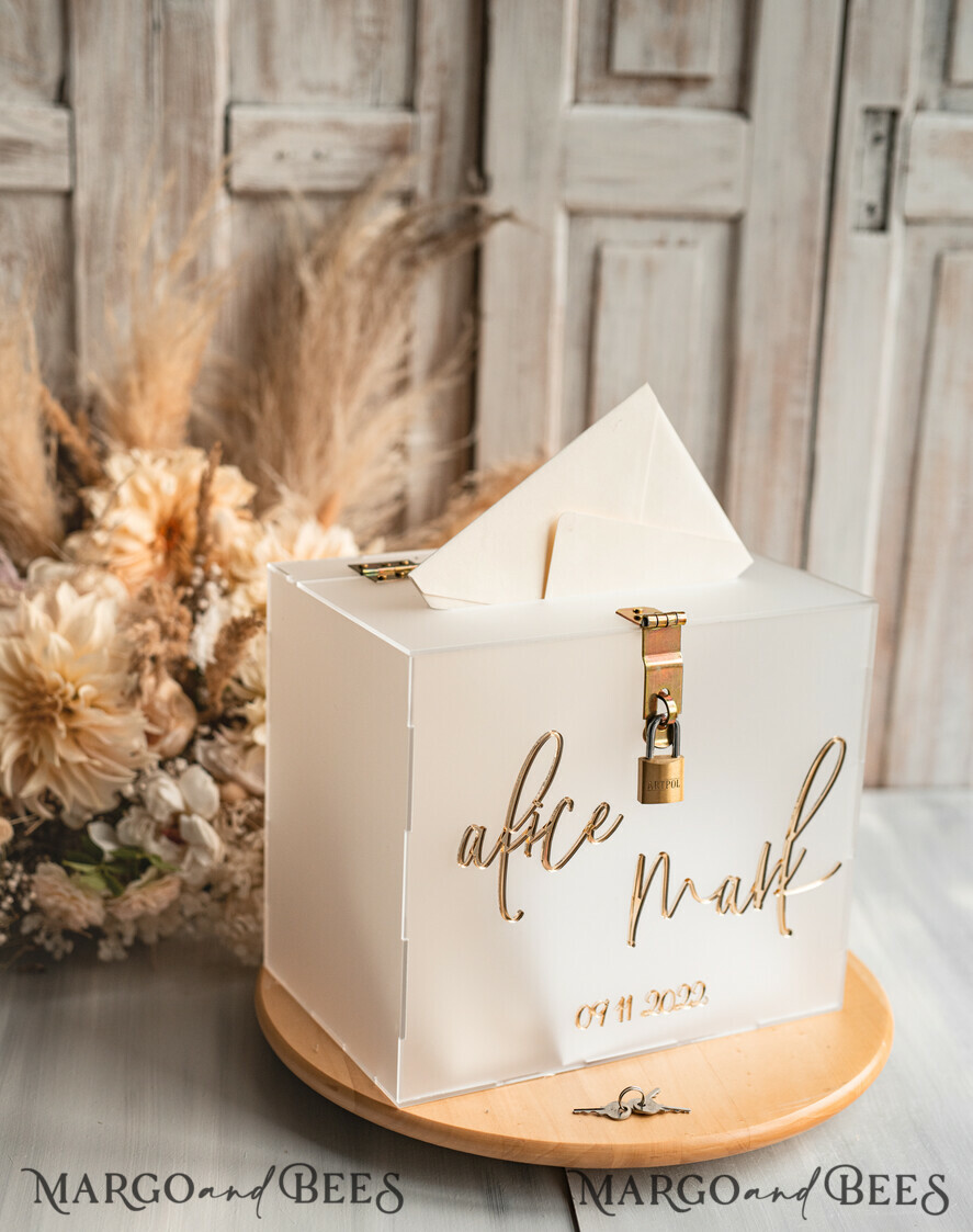 CARD BOXES acrylic Cards box Frozen wedding wishing well acrylic money gift card box, Personalized Wedding Card Box, Acrylic Card Box, Wedding Card Box with Lid, Wedding Money Box, Wedding Card Box, Wedding Card Holder