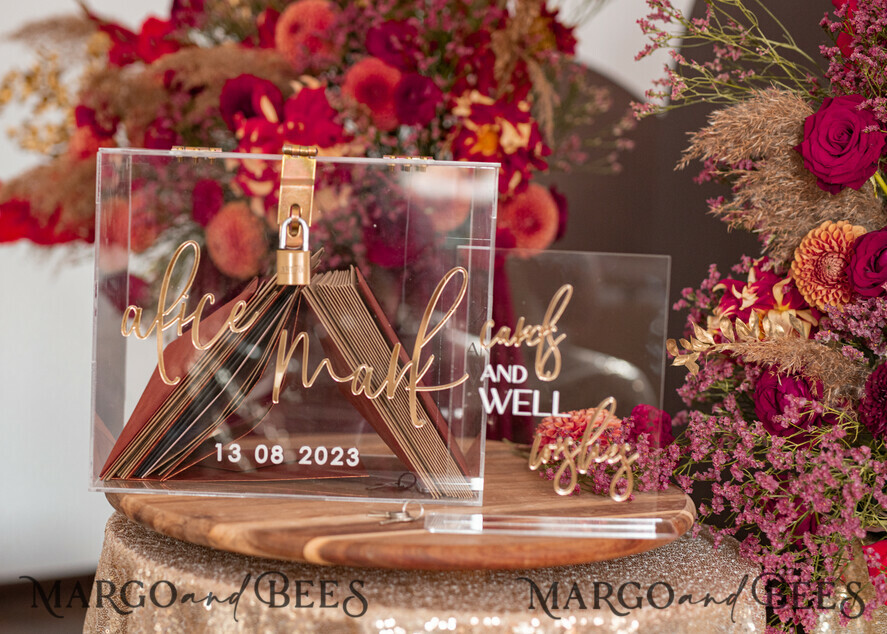 CARD BOXES acrylic Cards box Elegant Clear wedding Set acrylic card box with Lock and sign cards & gifts, Personalized Wedding Card Box, Clear Card Box, Wedding Card Box with Lid, Wedding Money Box, Wedding Card Holder